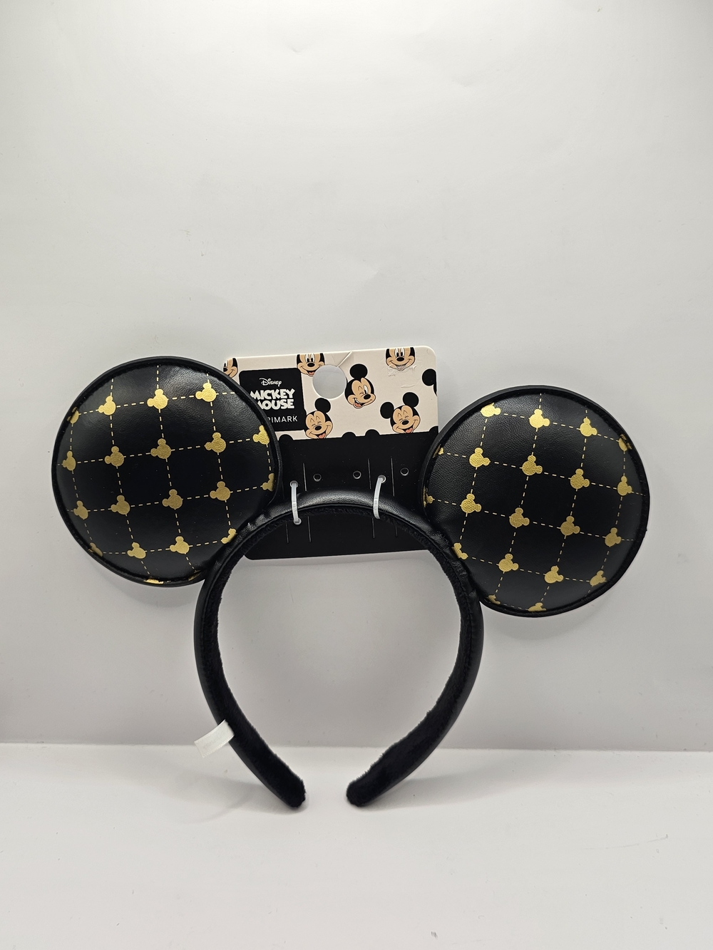 Disney x Primark Mickey Mouse Disney Mickey Mouse Kids Black & Gold Ear Headband